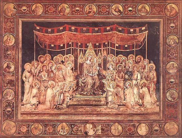 Maest (Madonna with Angels and Saints) - view 1