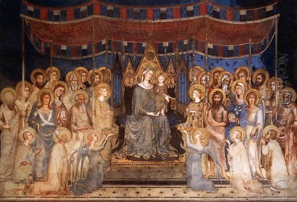 Maest (Madonna with Angels and Saints) 2 - view 1