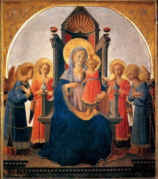 Madonna and Child with Angels - view 1