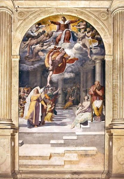 Annunciation of the Birth of John the Baptist - view 1