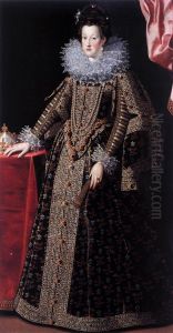 Portrait of Maria de' Medici by Santi Di Tito