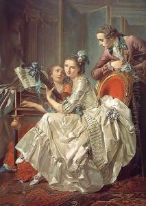 The Music Party by Louis Rolland Trinquesse
