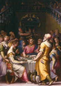 Marriage at Cana by Giorgio Vasari