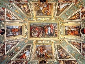 Ceiling decoration by Giorgio Vasari