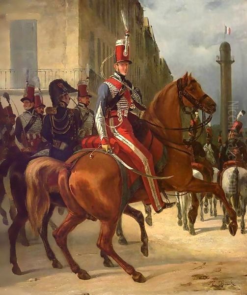 The Duke of Chartres on Horseback - view 1