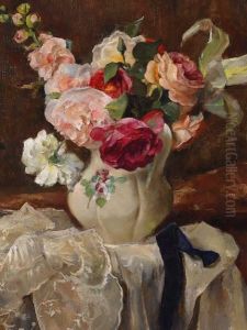 Still Life with Flowers, detail Still Life with Flowers, detail