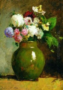 Still Life with Flowers by Joseph Foxcroft Cole