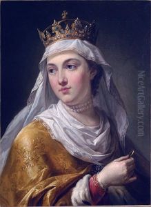 Portrait of Queen Jadwiga Anjou by Marcello Bacciarelli