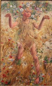 The Four Seasons - Summer by Leon Frederic