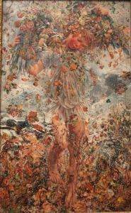 The Four Seasons - Winter by Leon Frederic