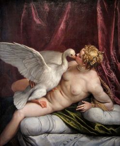 Leda and the Swan by Paolo Veronese (Caliari)