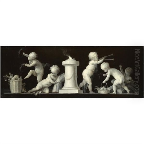 An Allegory Of Summer With Putti Disporting - view 1