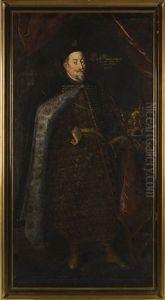Portrait Of Matthias, Holy Roman Emperor, King Of Germany (1557 - 1619) by Hans Von Aachen