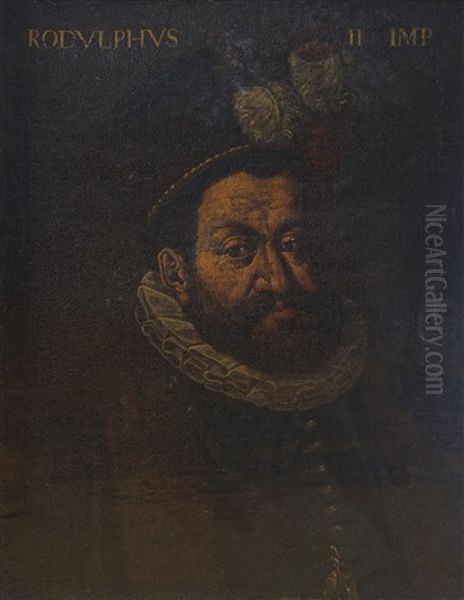 A Portrait Of Emperor Rudolf Ii (1552-1612) Wearing The Order Of The Golden Fleece - view 1