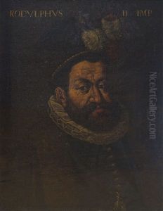 A Portrait Of Emperor Rudolf Ii (1552-1612) Wearing The Order Of The Golden Fleece