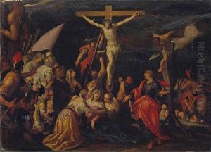 Crucifixion by Hans Von Aachen