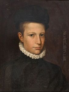 Bildnis Eines Jungen Herrn by Hans Von Aachen