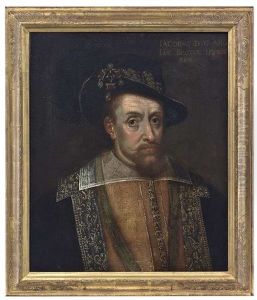 Jakob Vi Und I. Konig Von Schottland Und England by Hans Von Aachen
