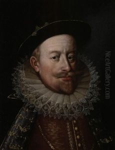 Erzherzog Matthias Von Osterreich Spater Kaiser Matthias (1557-1619) by Hans Von Aachen