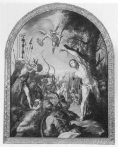 The Martyrdom Of St. Sebastian by Hans Von Aachen