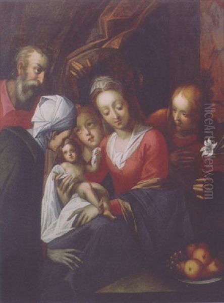 The Holy Family With Saint Anne - view 1