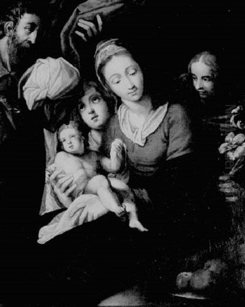 The Holy Family With St. Anne And Other Figures - view 1