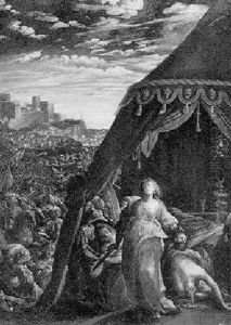 Judith Zeigt Dem Volk Das Haupt Des Holofernes by Hans Von Aachen