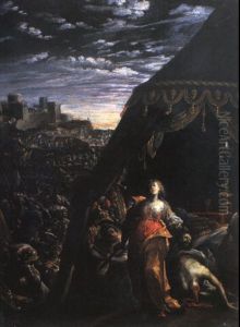 Judith Zeigt Dem Volk Das Haupt Des Holofernes
