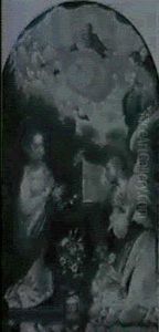 The Annunciation by Hans Von Aachen