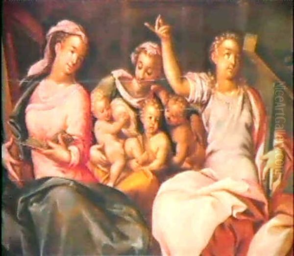 Allegorie Der Drei Theologischen Tugenden - view 1