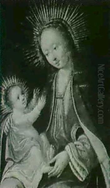The Madonna And Christ In Glory - view 1