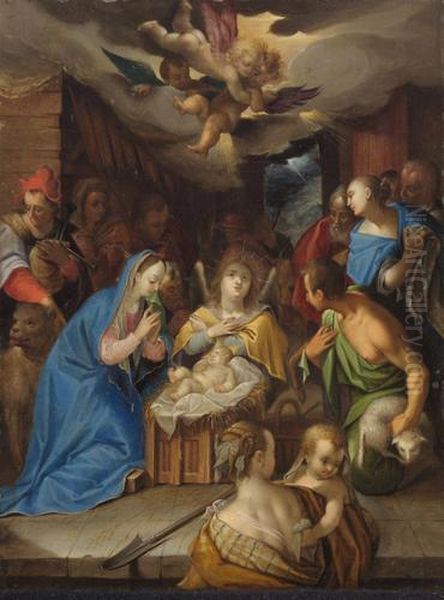 The Adoration Of The Shepherds - view 1