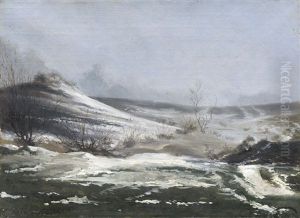 Danische Schneelandschaft by Carl Frederik Peder Aagaard
