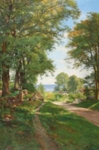 Humlebaek Alle. Septemberdag