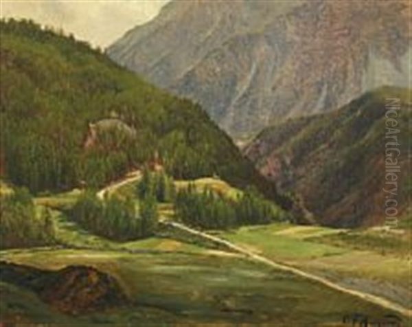 A Swiss Mountainscape - view 1