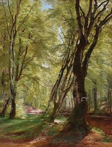 Spring Day In The Woods by Carl Frederik Peder Aagaard