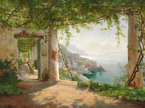 View From A Loggia In Sorrento