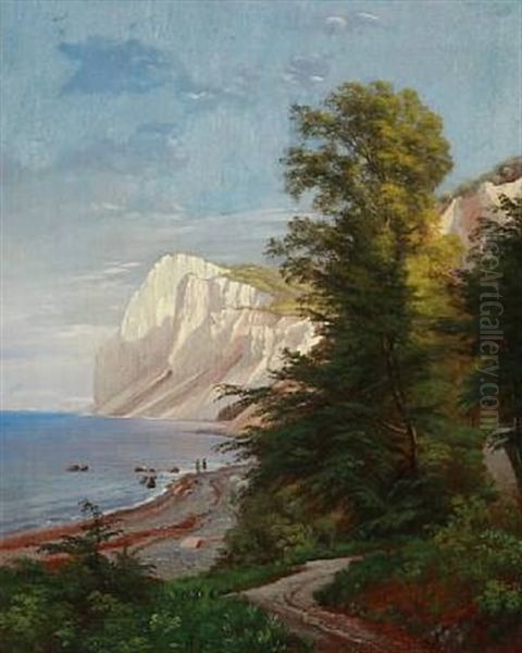 Summer Day At Mons Klint, Denmark - view 1