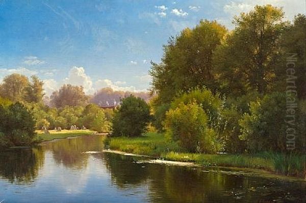 Landscape With A Stream - view 1