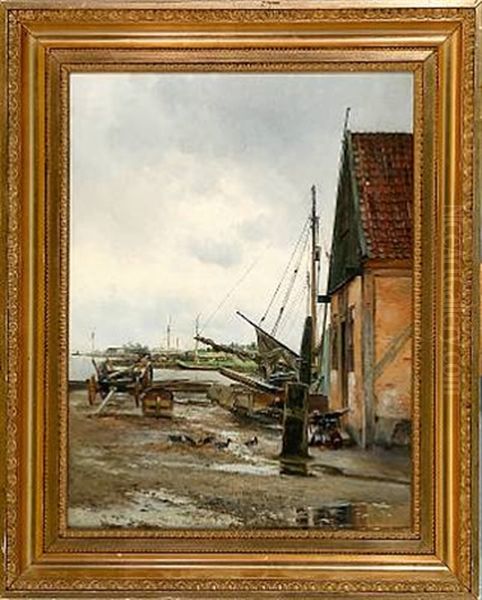 Efter Regnen, Motiv Fra Kastrup - view 1