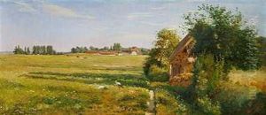 Sommerdag Pa Landet by Carl Frederik Peder Aagaard