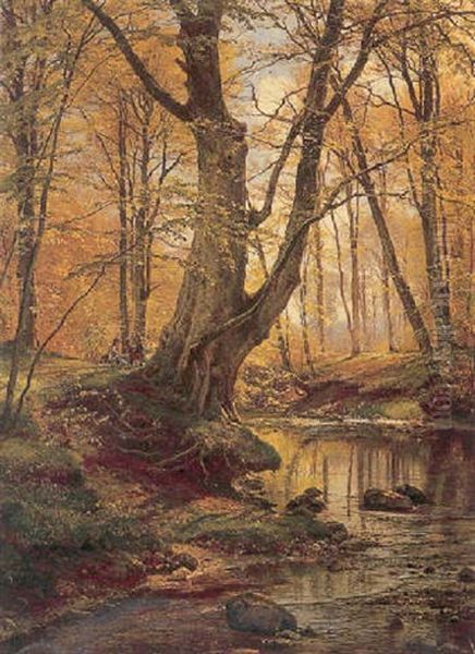 Afternoon By The Stream - view 1