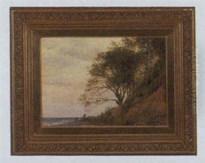 Kystskraent Med Kroget Trae by Carl Frederik Peder Aagaard