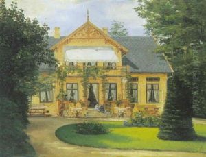 Haveeksterior Med Villa Og Legende Born Haveeksterior Med Villa Og Legende Born