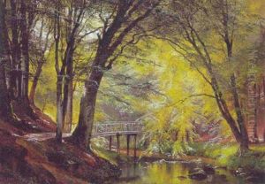 En Forarsdag I Skoven by Carl Frederik Peder Aagaard