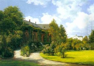 Sommerdag I Haven by Carl Frederik Peder Aagaard