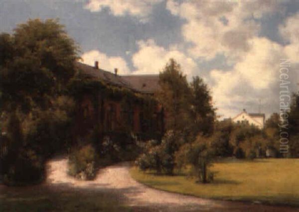 A Sunlit Garden - view 1