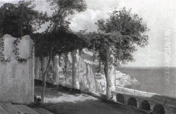 Udsigt Over Havet Fra En Pergola - view 1