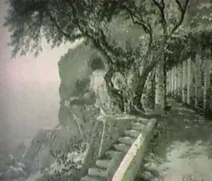 Utsikt Fran En Loggia - Motiv                               Fran Amalfi, Italien by Carl Frederik Peder Aagaard