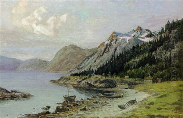 Bygd Ved En Norsk Fjord - view 1